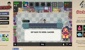 "Sweatshop" - piętnowanie wyzysku przy pomocy gry