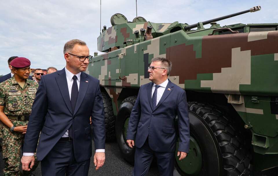 Prezydent Duda w Port Dickson / autor: PAP/Paweł Supernak