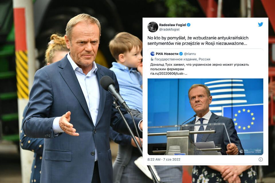 DONALD TUSK / autor: PAP/EPA/TWITTER