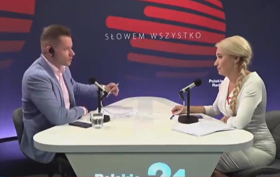 Maciej Wolny, Marta Wcisło / autor: Twitter: @TOPTVPINFO