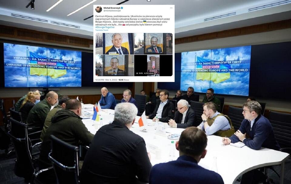 Premierzy w Kijowie / autor: Twitter/KPRM
