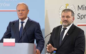 Donald Tusk i Waldemar Żurek / autor: Fratria