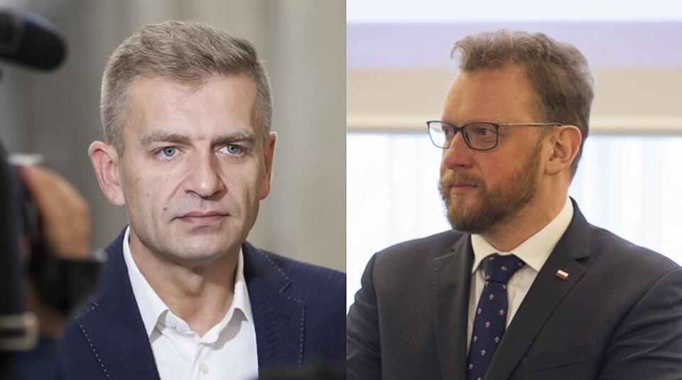 Bartosz Arłukowicz (PO) i Łukasz Szumowski, minister zdrowia / autor: Fratria