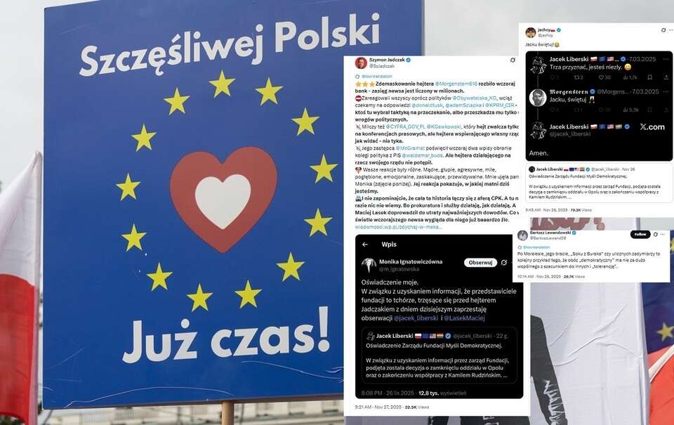 Biało-czerwone serce - jeden z symboli KO / autor: Fratria