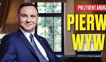 W najnowszym numerze tygodnika "wSieci": Prezydent Andrzej Duda o swojej wizji Polski