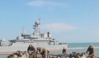 Rosyjskie okręty wojenne na Morzu Śródziemnym