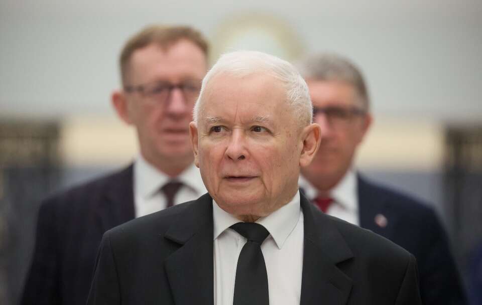 Prezes PiS Jarosław Kaczyński w Sejmie / autor: PAP/Leszek Szymański