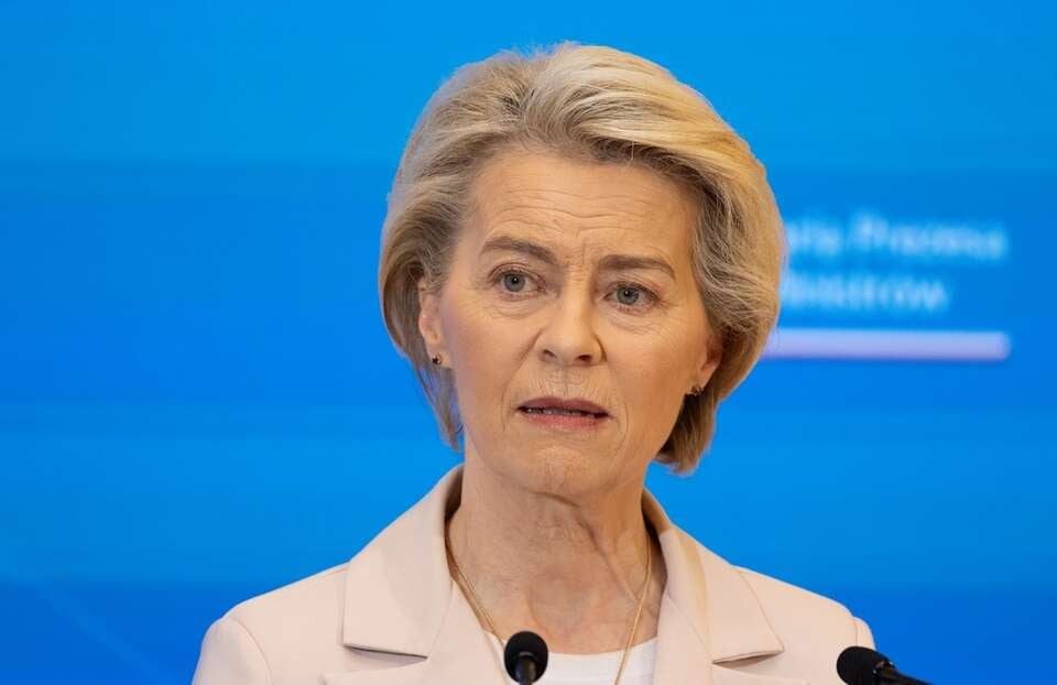 von der Leyen / autor: Fratria