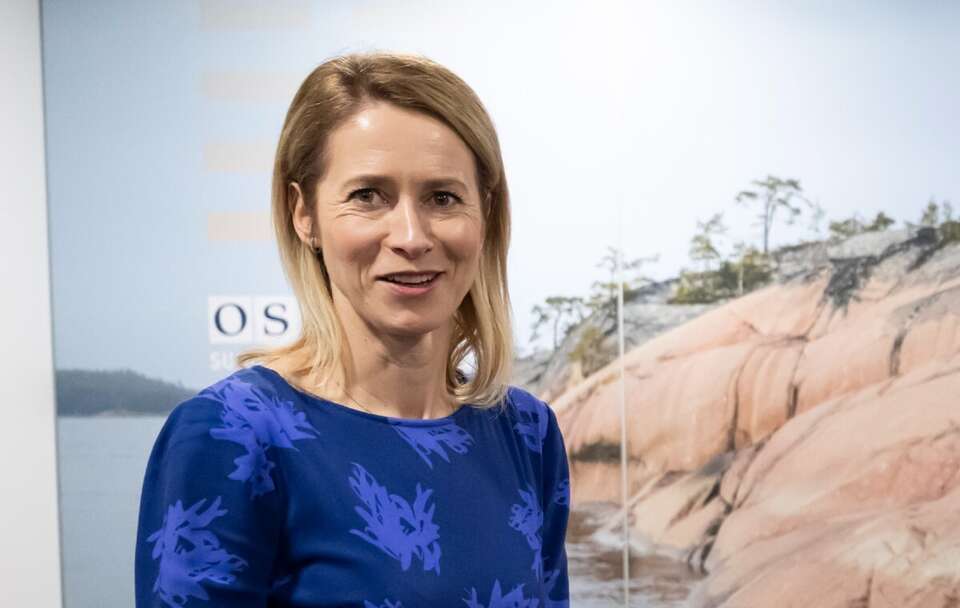 Kaja Kallas / autor: PAP/EPA/ANTHONY ANEX