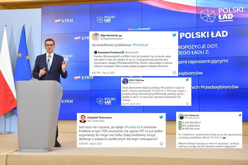 Premier Mateusz Morawiecki / autor: Fratria/Twitter