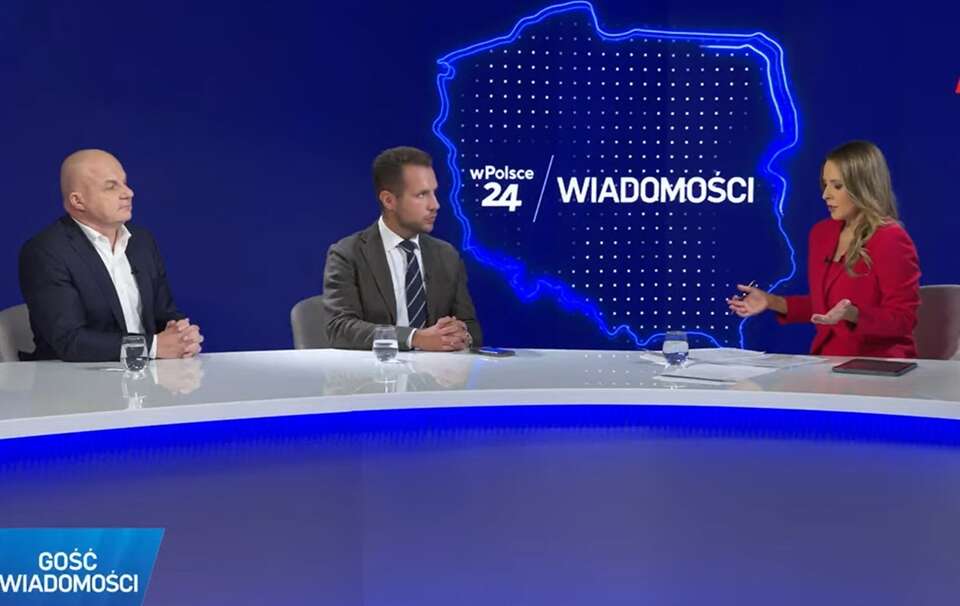 "Gość Wiadomości" w TV wPolsce24 / autor: YT: Telewizja wPolsce24