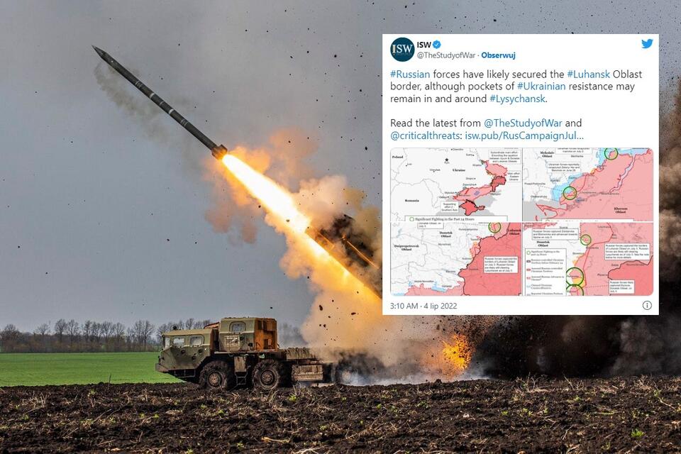 Rosyjska artyleria - zdj. ilustracyjne / autor: Facebook/Минобороны России; Twitter/ISW