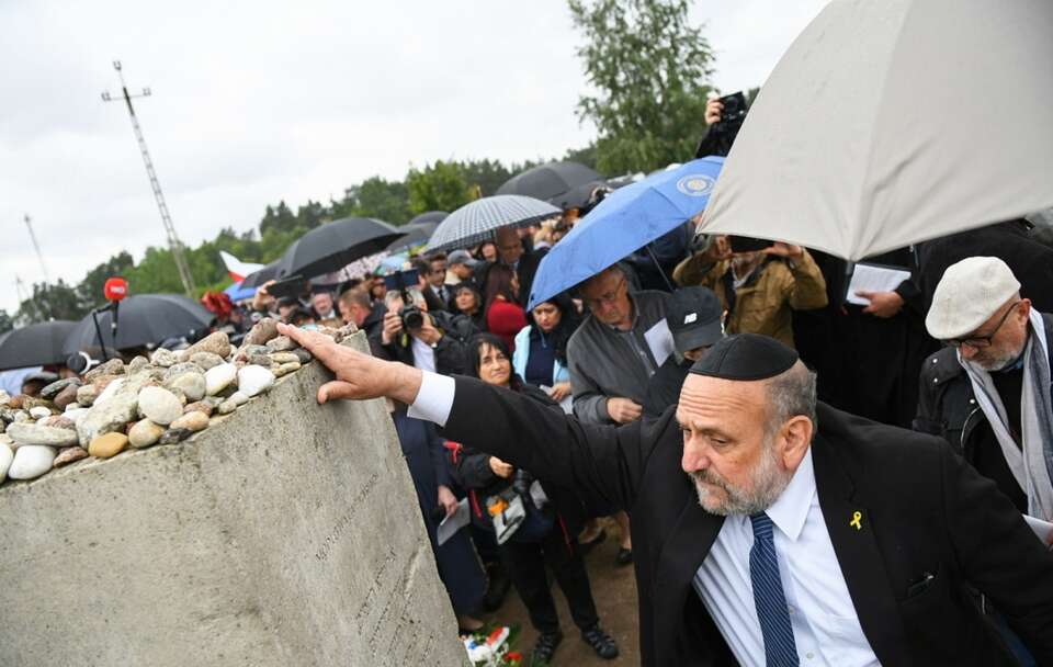 Uroczystości w Jedwabnem / autor: PAP/Michał Zieliński
