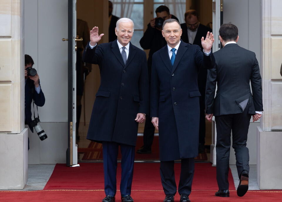 Andrzej Duda, Joe Biden  / autor: Fratria 