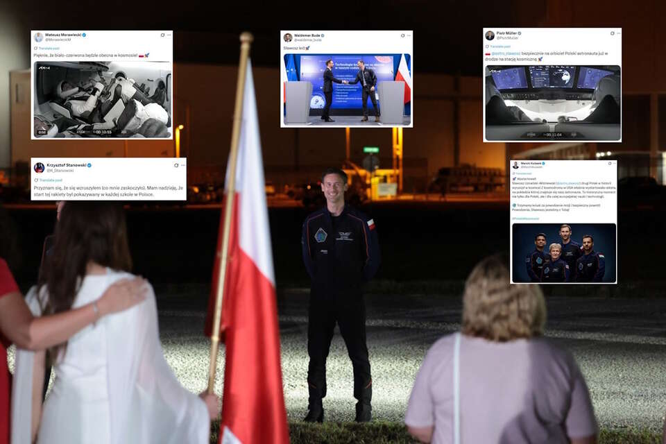 Sławosz Uznański-Wiśniewski / autor: PAP-EPA, X