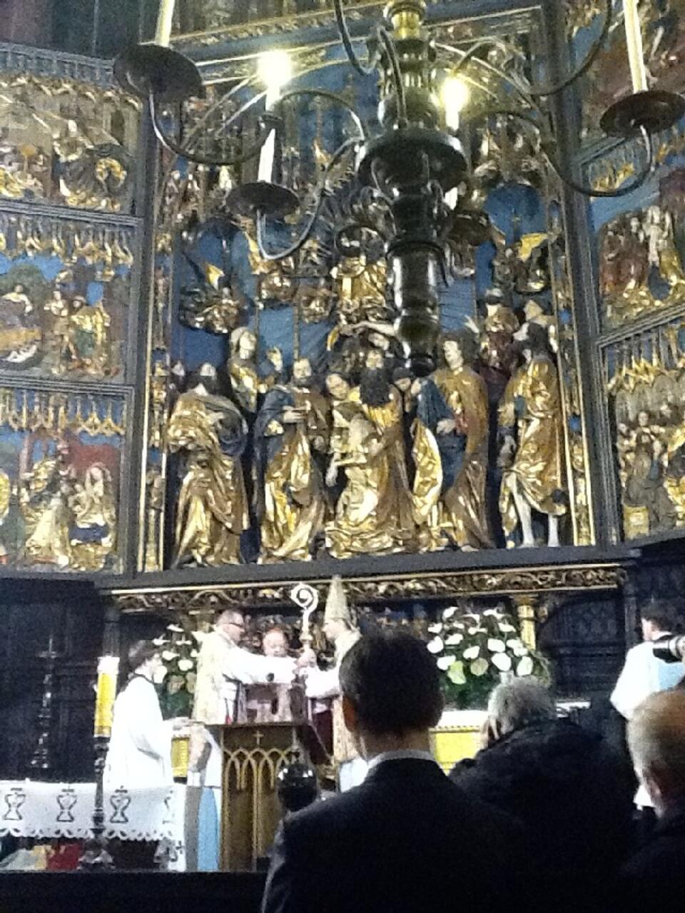 Nowy Archiprezbiter Bazyliki Mariackiej w Krakowie, Ksiądz Dariusz Raś 11.12.AD.2011.