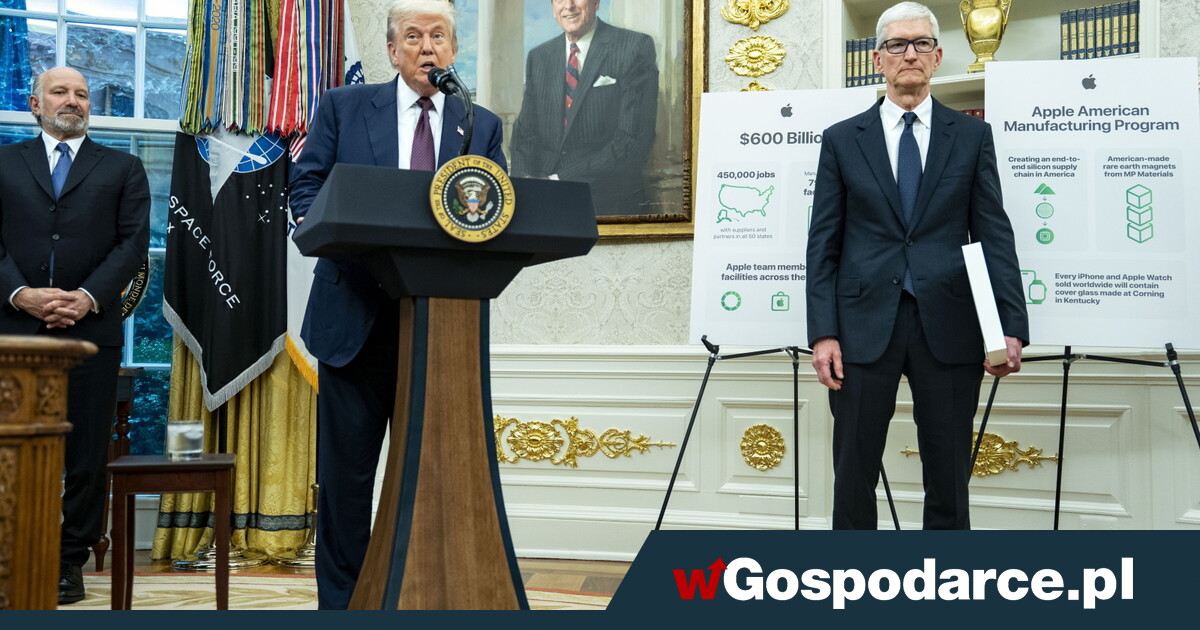 Trump zapowiada 100 proc. cła na import półprzewodników