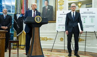 Trump zapowiada 100 proc. cła na import półprzewodników