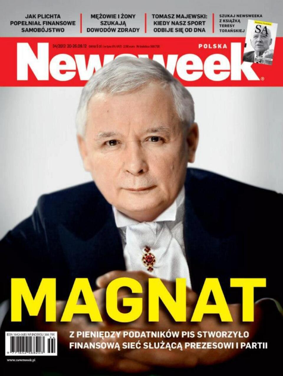 Okładka "Newsweeka"