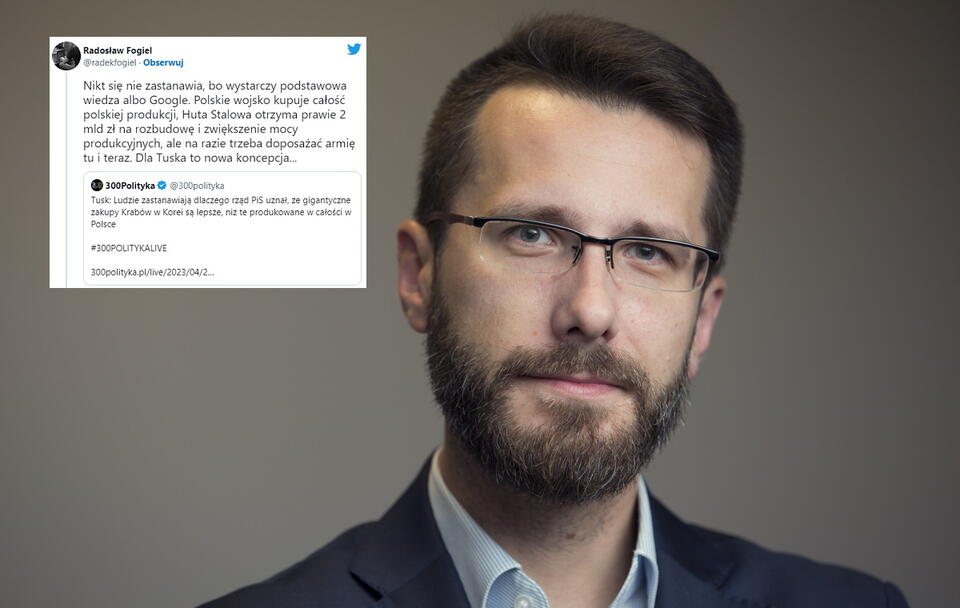 Radosław Fogiel / autor: Fratria/Twitter