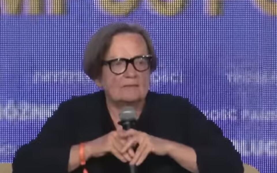 Agnieszka Holland na Campusie / autor: Youtube: @CampusPolskaPrzyszosci