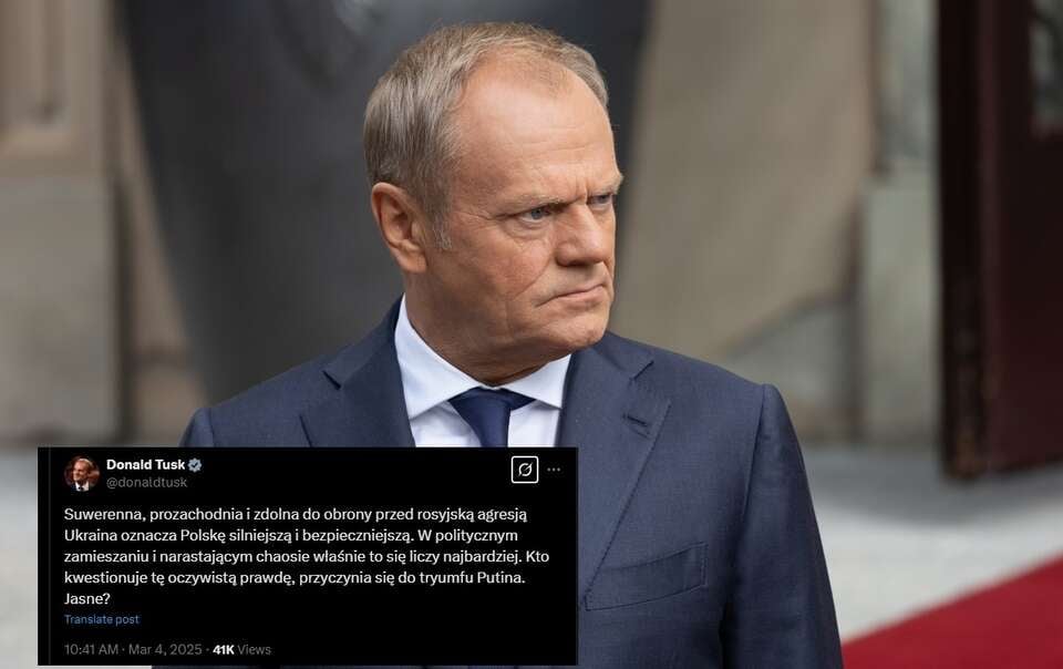 Premier Donald Tusk / autor: Fratria