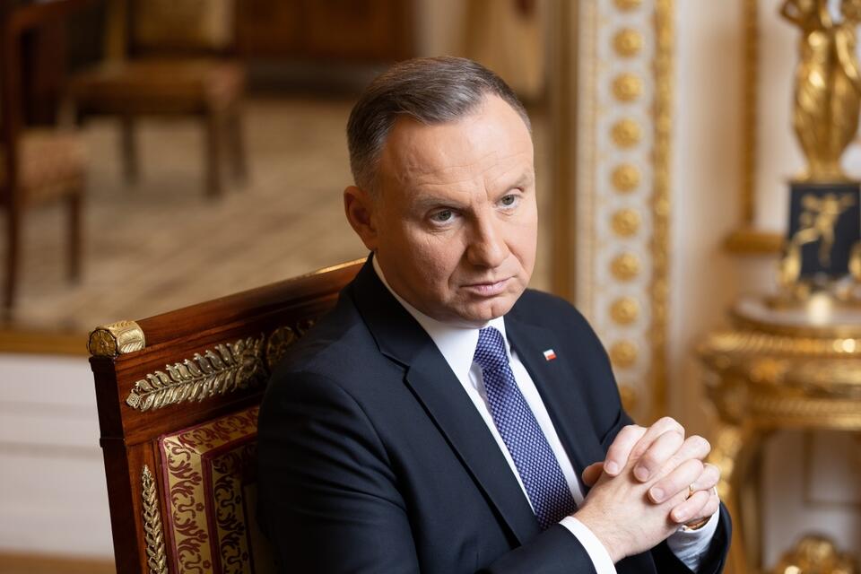Prezydent Andrzej Duda / autor: Fratria