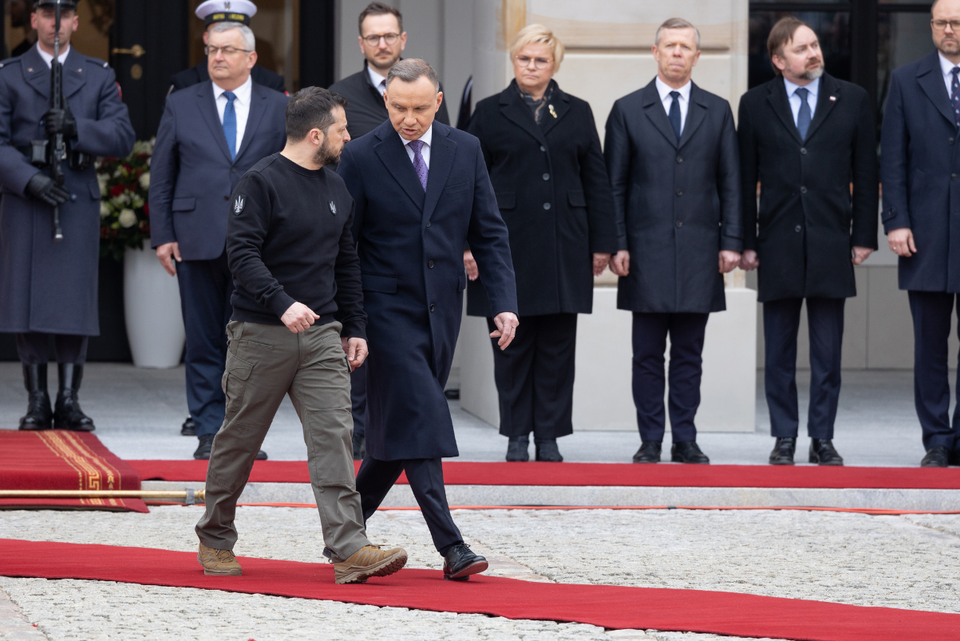 Tajne ustalenia z Zełenskim? Duda odpowiada na zarzuty