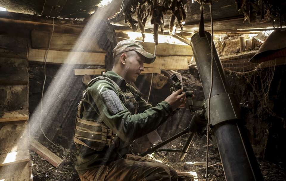 autor: PAP/EPA/UKRAINIAN 24 MECHANIZED BRIGADE/HANDOUT