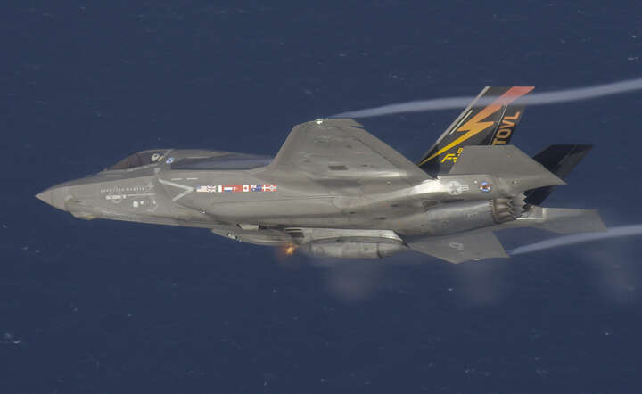 F-35 są obecnie najnowocześniejszymi samolotami wojskowymi na niebie / autor: fot. Lockheed Martin