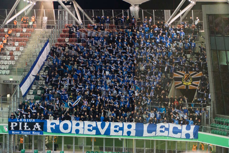 Kibice Lecha Poznań / autor: Fratria