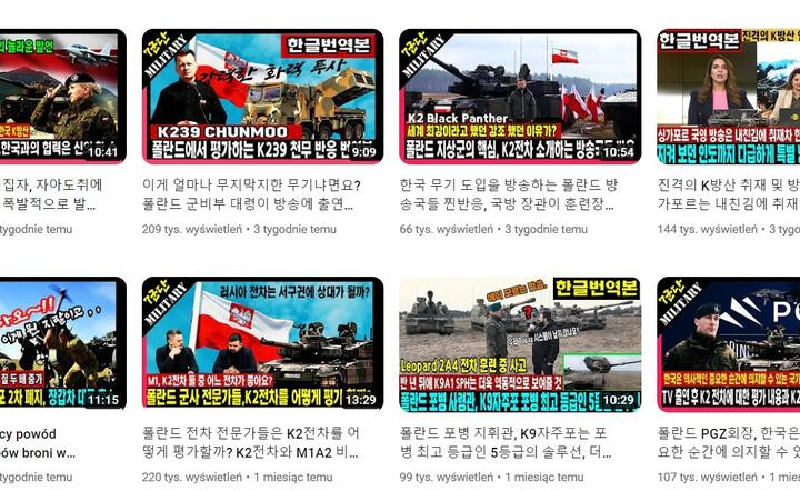 Koreański YouTube pełen jest informacji o naszym kraju! / autor: fot. YouTube/7th army