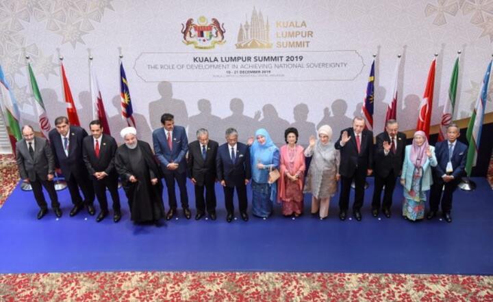 Kuala Lumpur, Malaysia, szczyt państw muzułmańskich  / autor: PAP/EPA/AZRAF AFFANDI AZLAN / DEPARTMENT OF INFORMATION HANDOUT