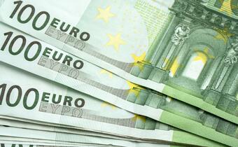 EBC ostrożny, euro tonie