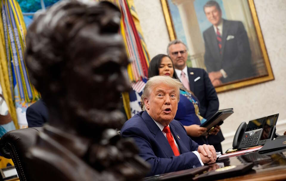 Donald Trump / autor: PAP/EPA/YURI GRIPAS / POOL