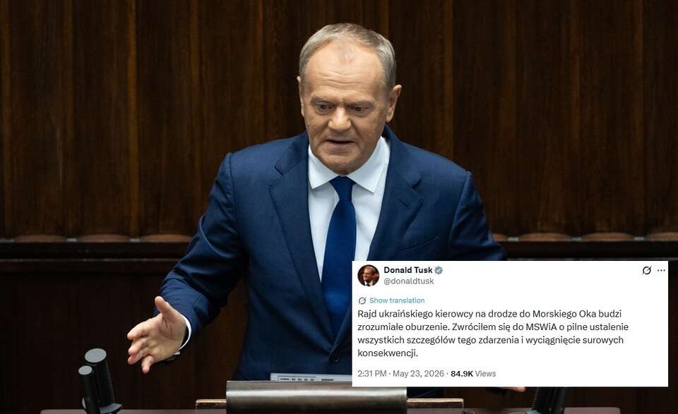 Premier Donald Tusk / autor: Fratria 
