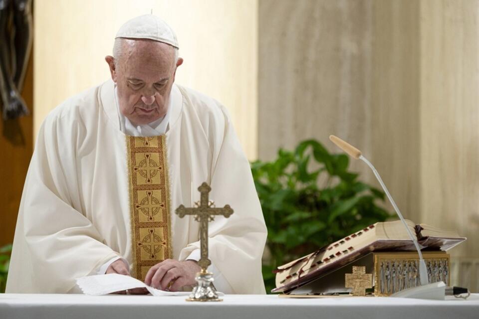 Papież Franciszek  / autor: 	PAP/EPA/VATICAN MEDIA HANDOUT
