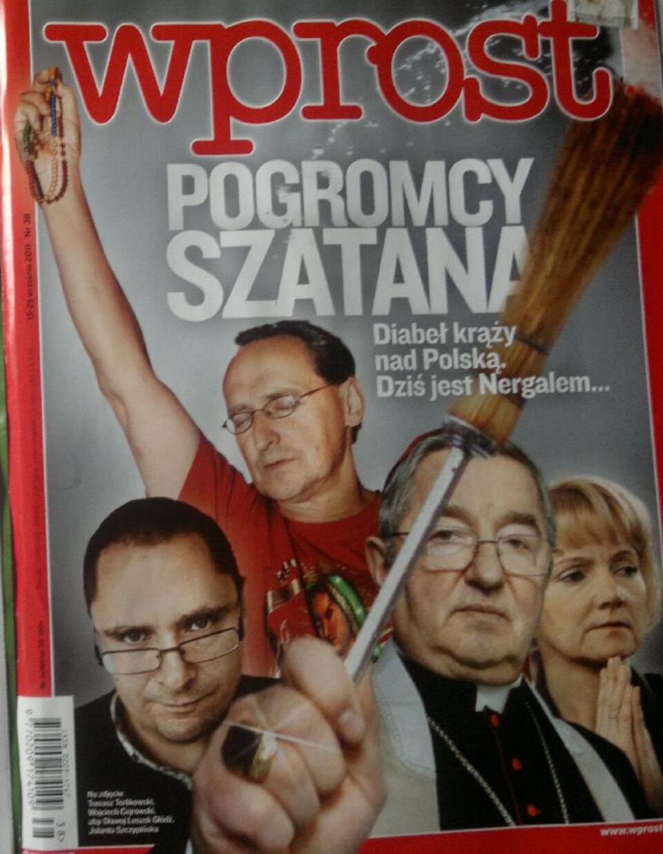 Jeden z przykładów języka miłości biedaczka Tomasza Lisa. Fot. wPolityce.pl
