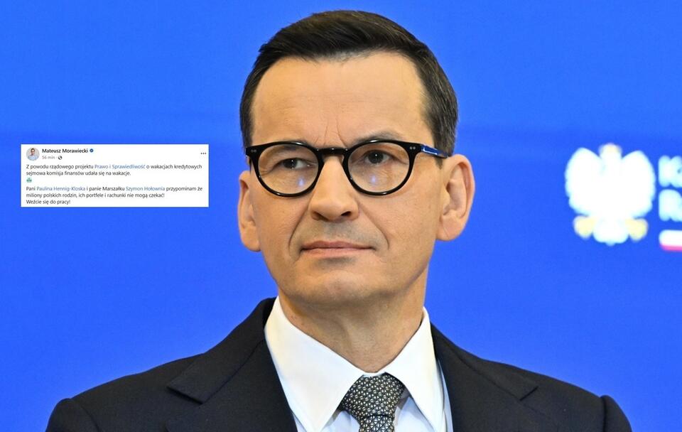 Premier Mateusz Morawiecki / autor: PAP/Radek Pietruszka/Facebook Mateusz Morawiecki