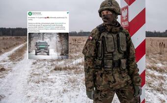 SG: próba siłowego przekroczenia granicy w okolicach Czeremchy; ranny żołnierz WP