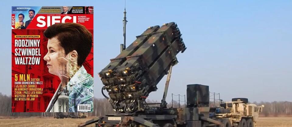 Prezentacja wyrzutni rakiet Patriot na poligonie w Bielicach / autor: YouTube/Radio Sochaczew; Fratria/'Sieci'
