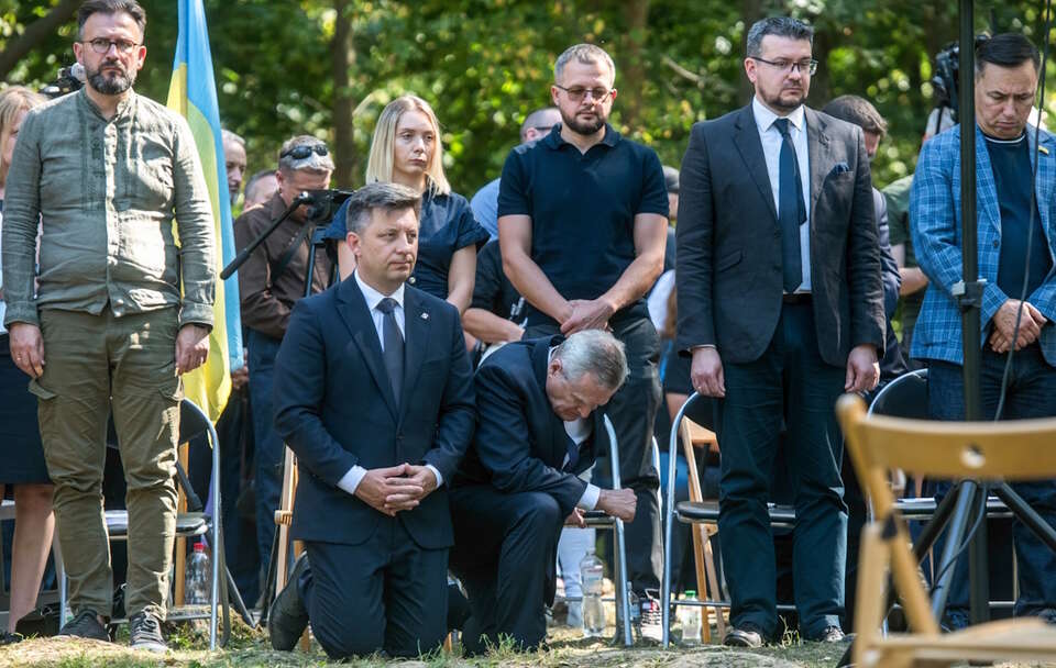 Uroczystości w Puźnikach / autor: PAP/Vladyslav Musiienko