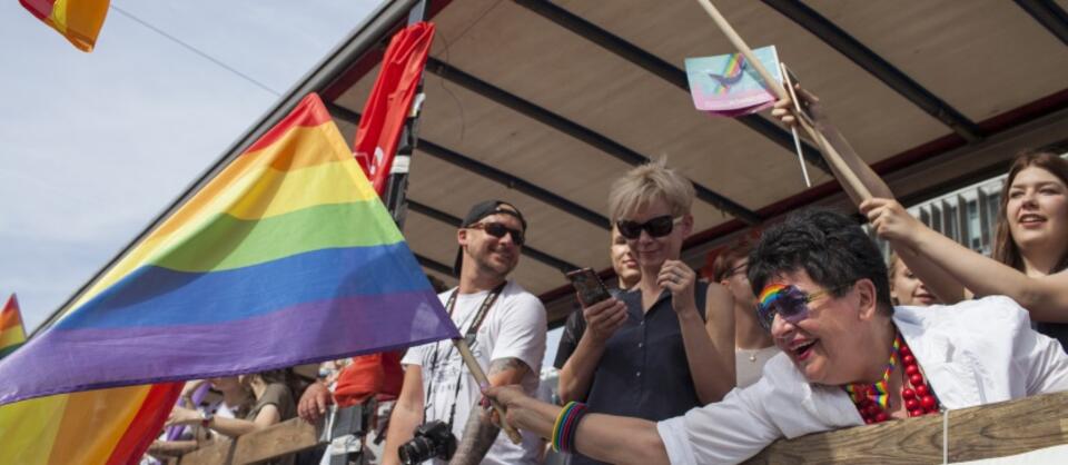 Parada LGBT w Warszawie / autor: Fratria