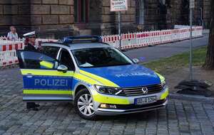 Niemiecka policja  / autor: Fratria