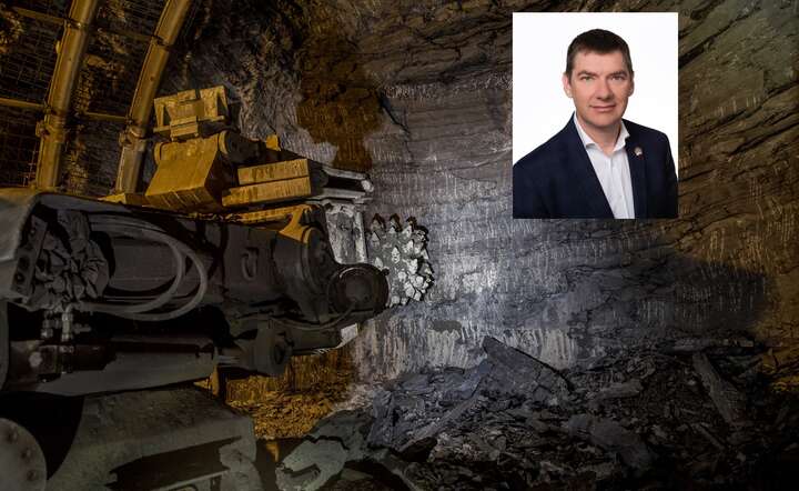  Adam Gorszanów, ekspert branży górniczej: węgiel przez dwie dekady będzie jeszcze podstawą bezpieczeństwa energetycznego; nz. Czoło przodka wydobycia węgla / autor: materiały prasowe JSW