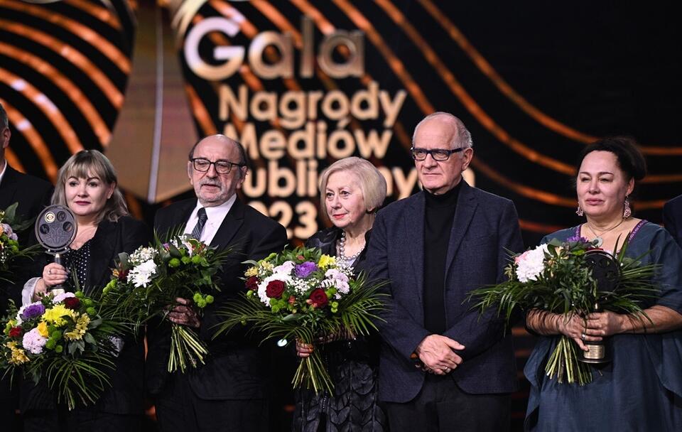 Gala wręczenia Nagród Mediów Publicznych 2023 / autor: PAP/Radek Pietruszka