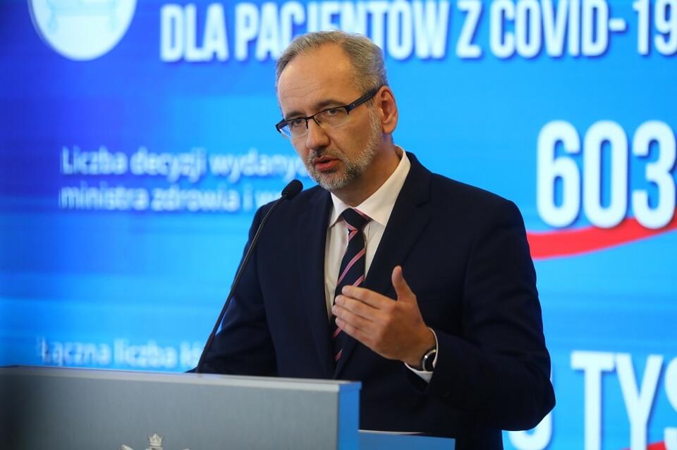 Minister zdrowia Adam Niedzielski  / autor: PAP/Rafał Guz