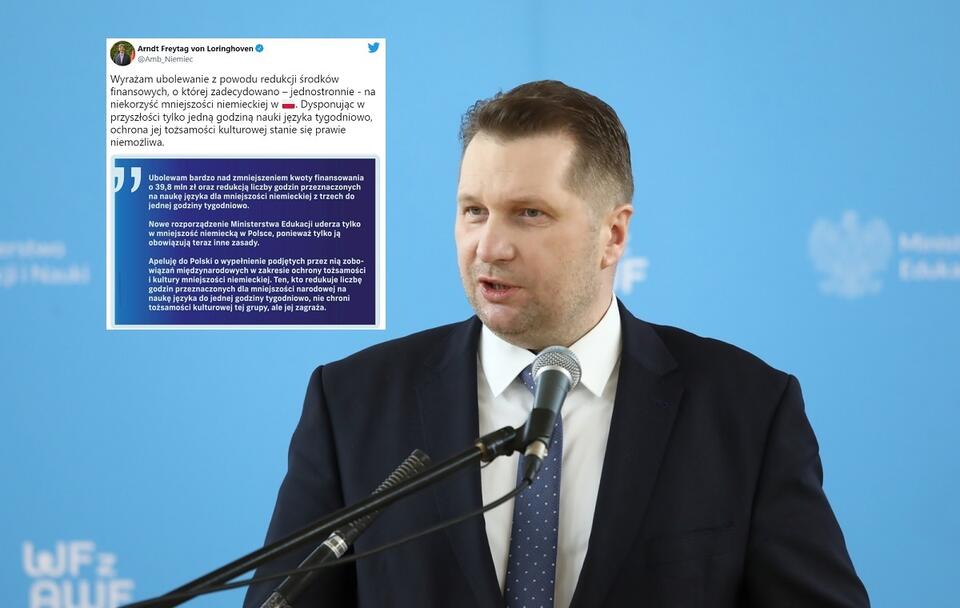 autor: PAP/Tomasz Gzell/Twitter Arndt Freytag von Loringhoven
