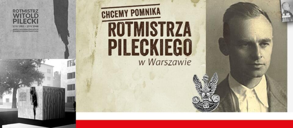 Fot. Facebook / Chcemy pomnika rotmistrza Pileckiego w Warszawie
