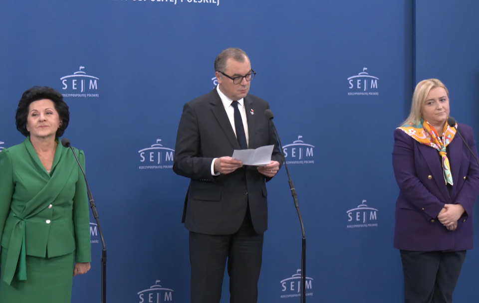Konferencja PiS / autor: X: PiS/https://x.com/pisorgpl/status/1975153604865798494